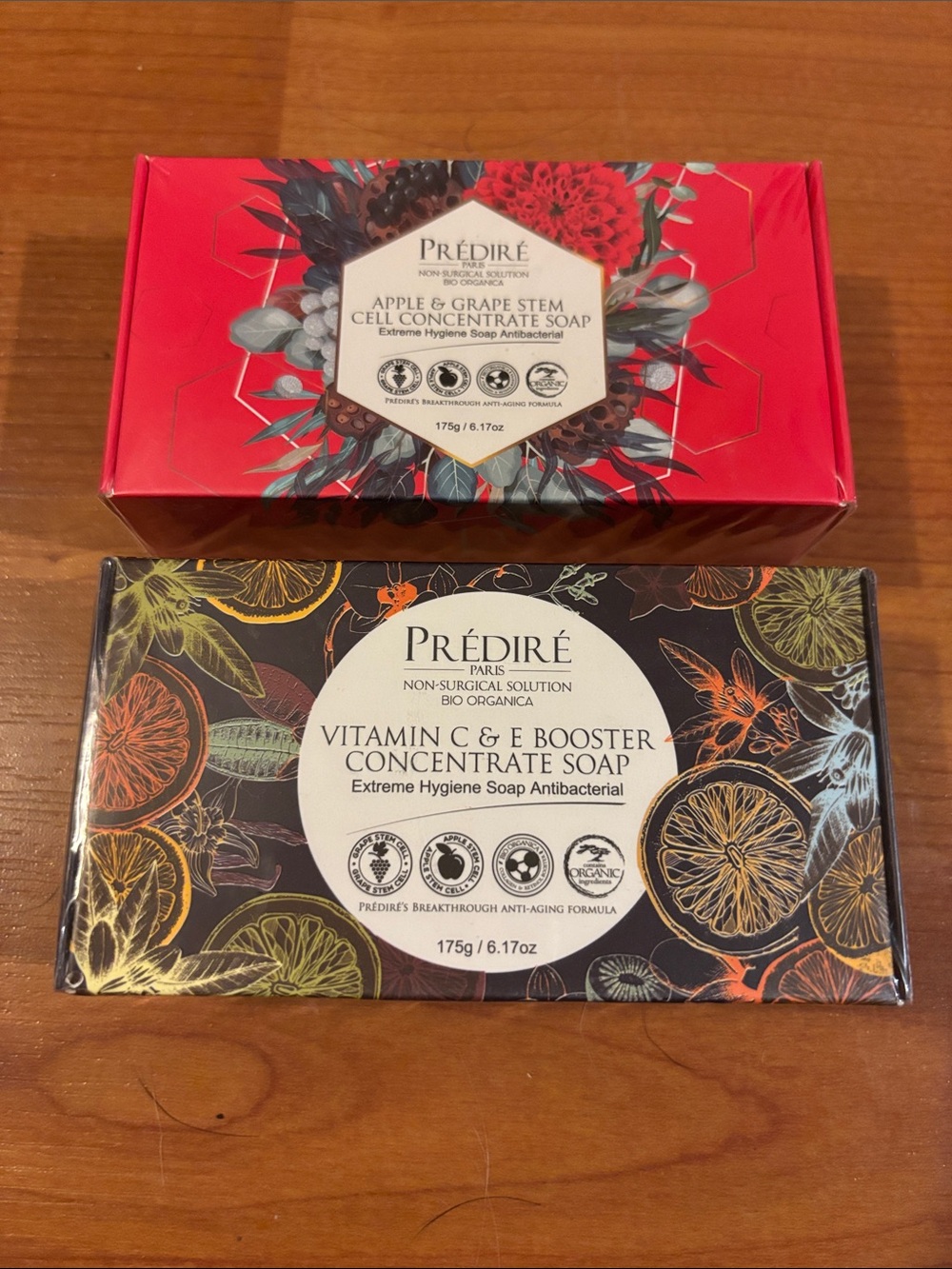 Prédiré Vitamin C & E Booster Concentrate Soap — Black & Orange bundle of 2